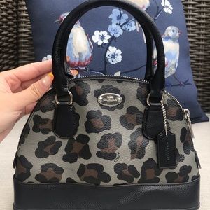 BNWT! Coach Mini Cora Domed Satchel